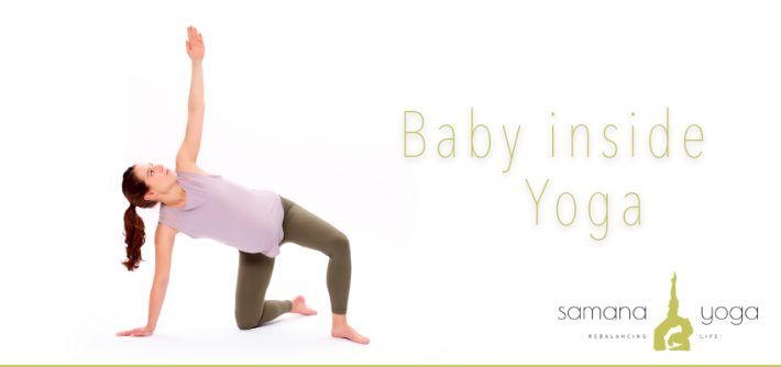 Baby inside Yoga